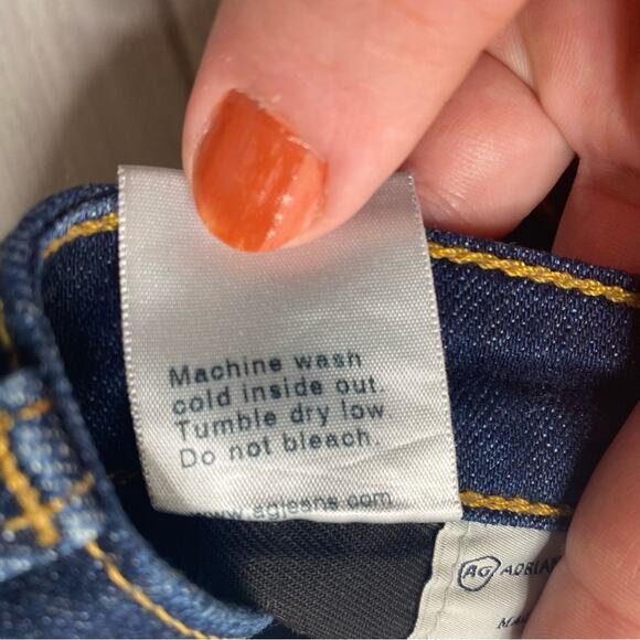 Adriano Goldschmied The Stilt Cigarette Leg Dark Wash Blue Skinny Jeans Size 26R - Picture 11 of 11